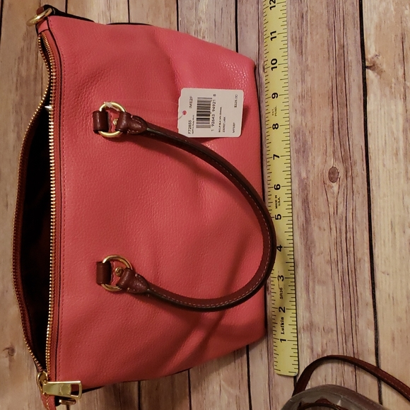 Coach Pink and Brown Satchel - Picture 7 of 12